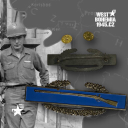 Originální  bojový odznak pěchoty COMBAT INFANTRY BADGE STERLING